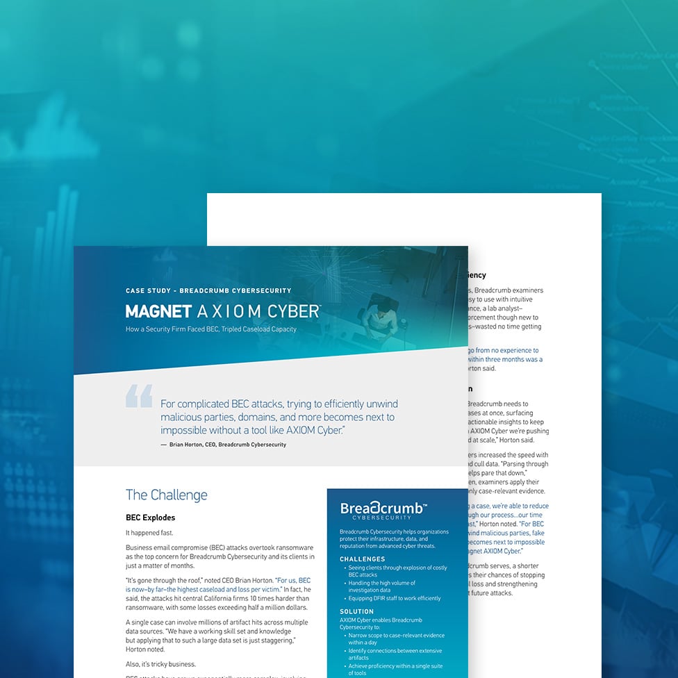 Mit Magnet Axiom Cyber komplexe Angriffe auf Unternehmens-E-Mails aufklären