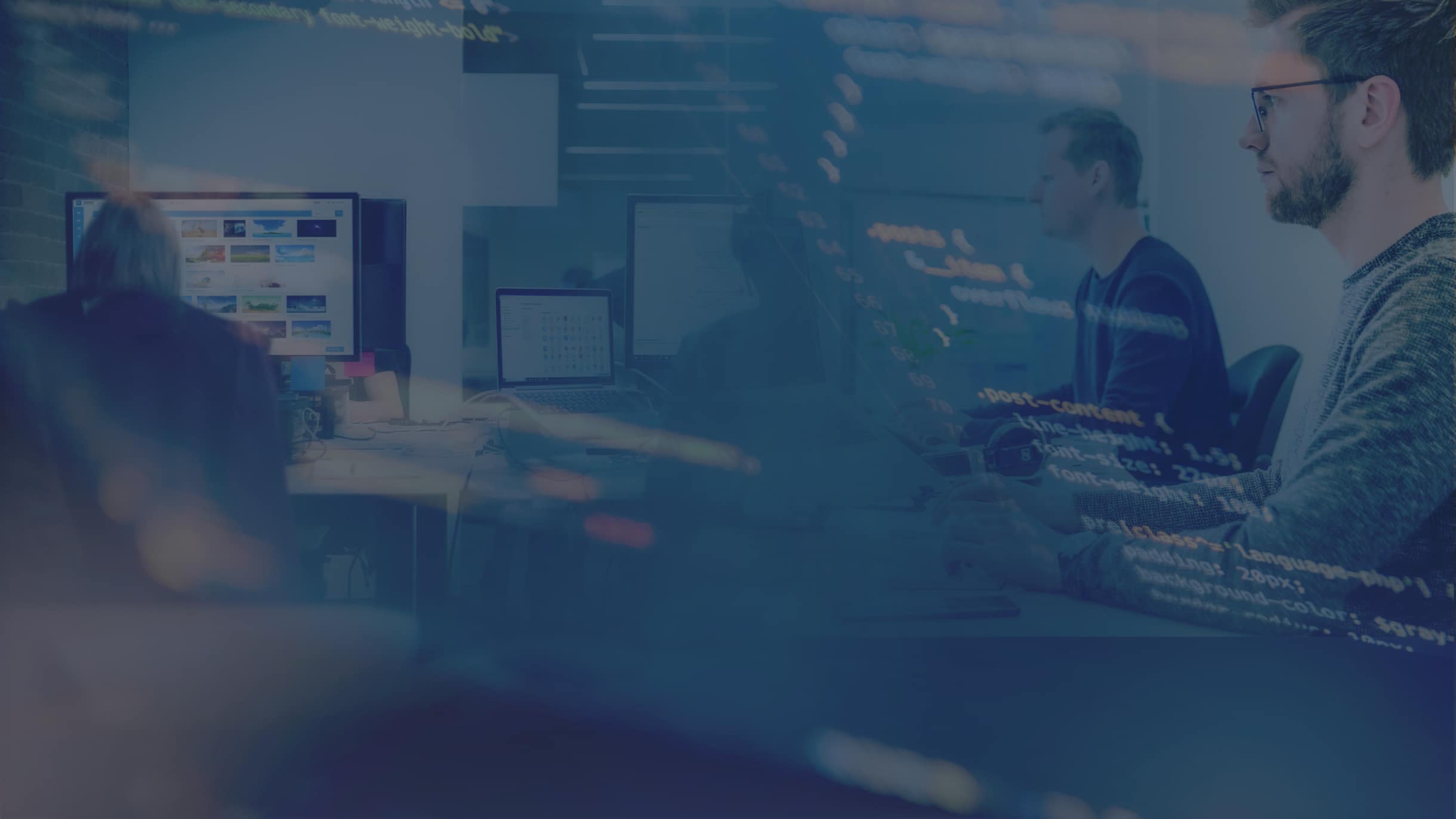 Investigators collaborating remotely